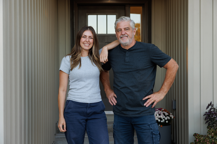 Hollie and Graham in Renovation Resort Season 2