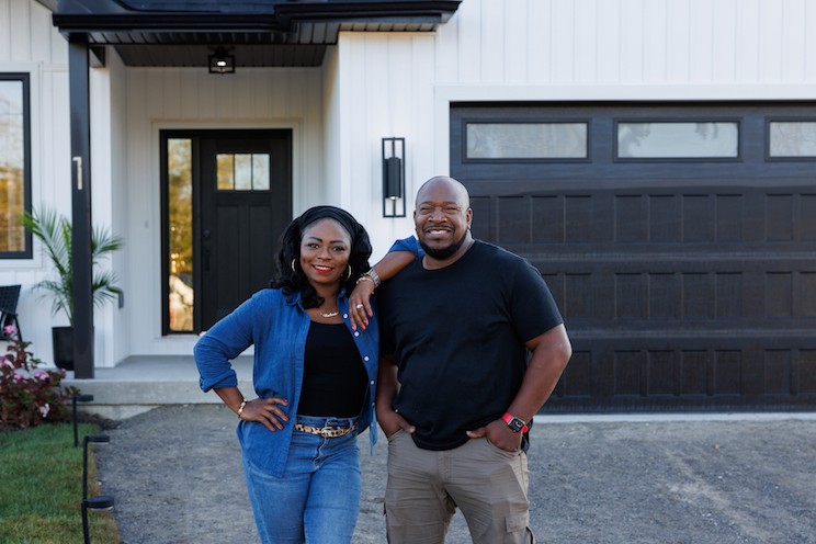 Raseeda and Jake in Renovation Resort Season 2