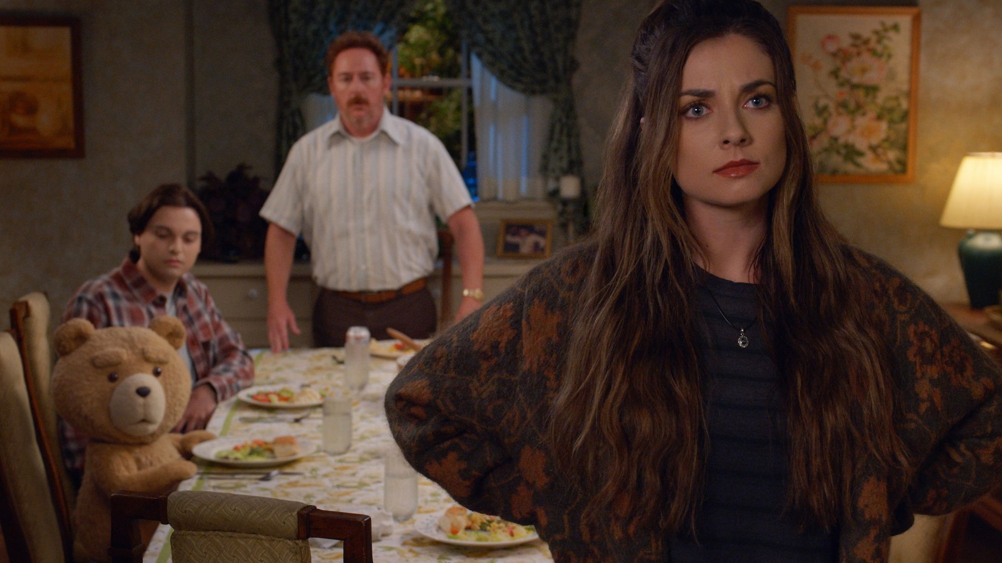 Blaire and family from ted