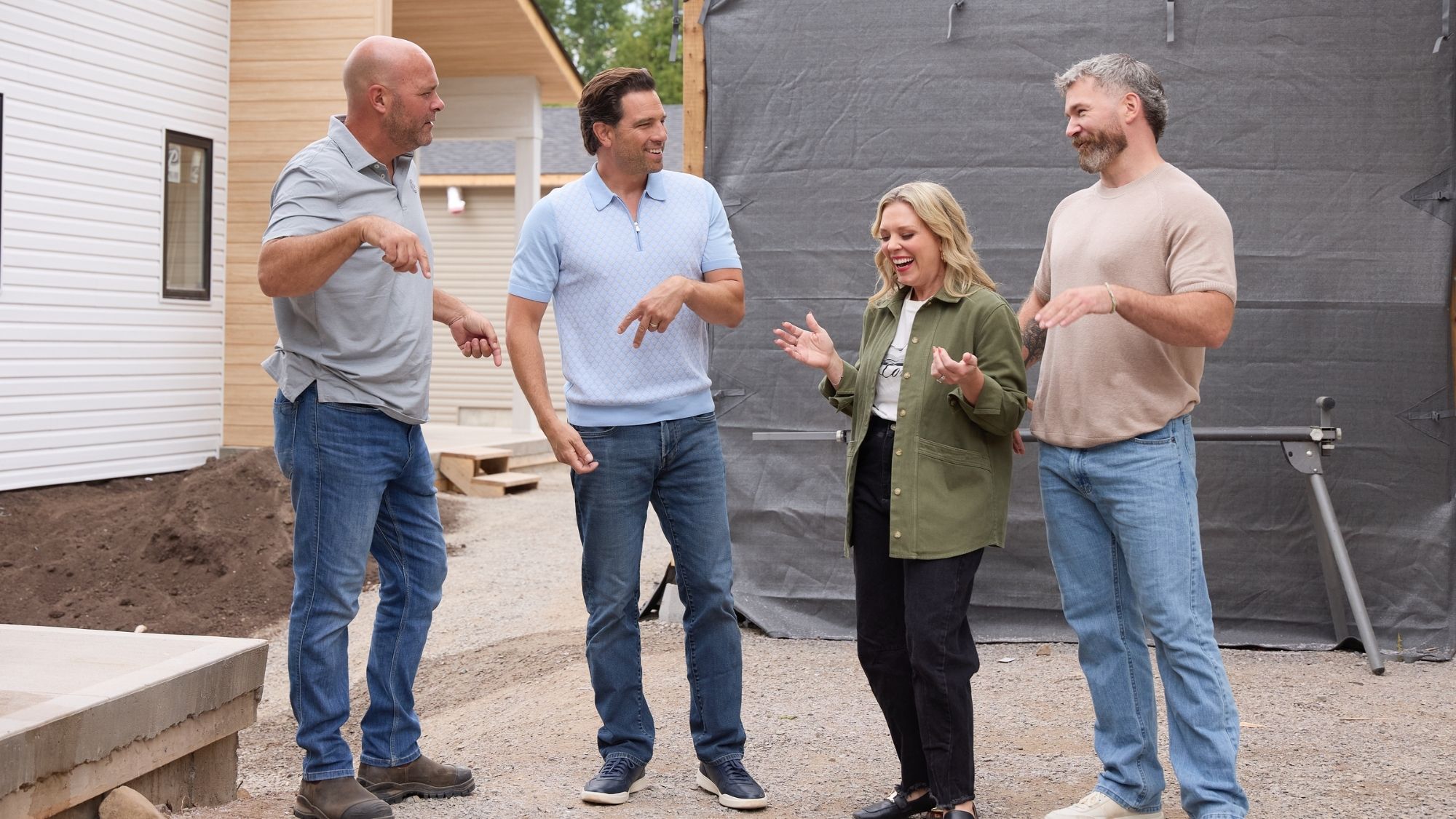 Kortney Wilson and Kenny Brain with Scott and Bryan